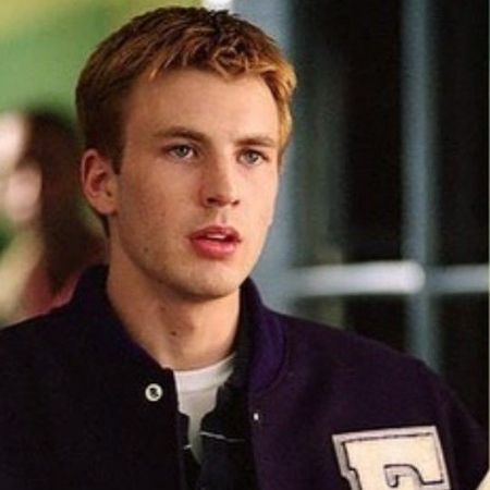 Chris Evans during his early days as an actor